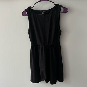 FOREVER21 black A-line dress